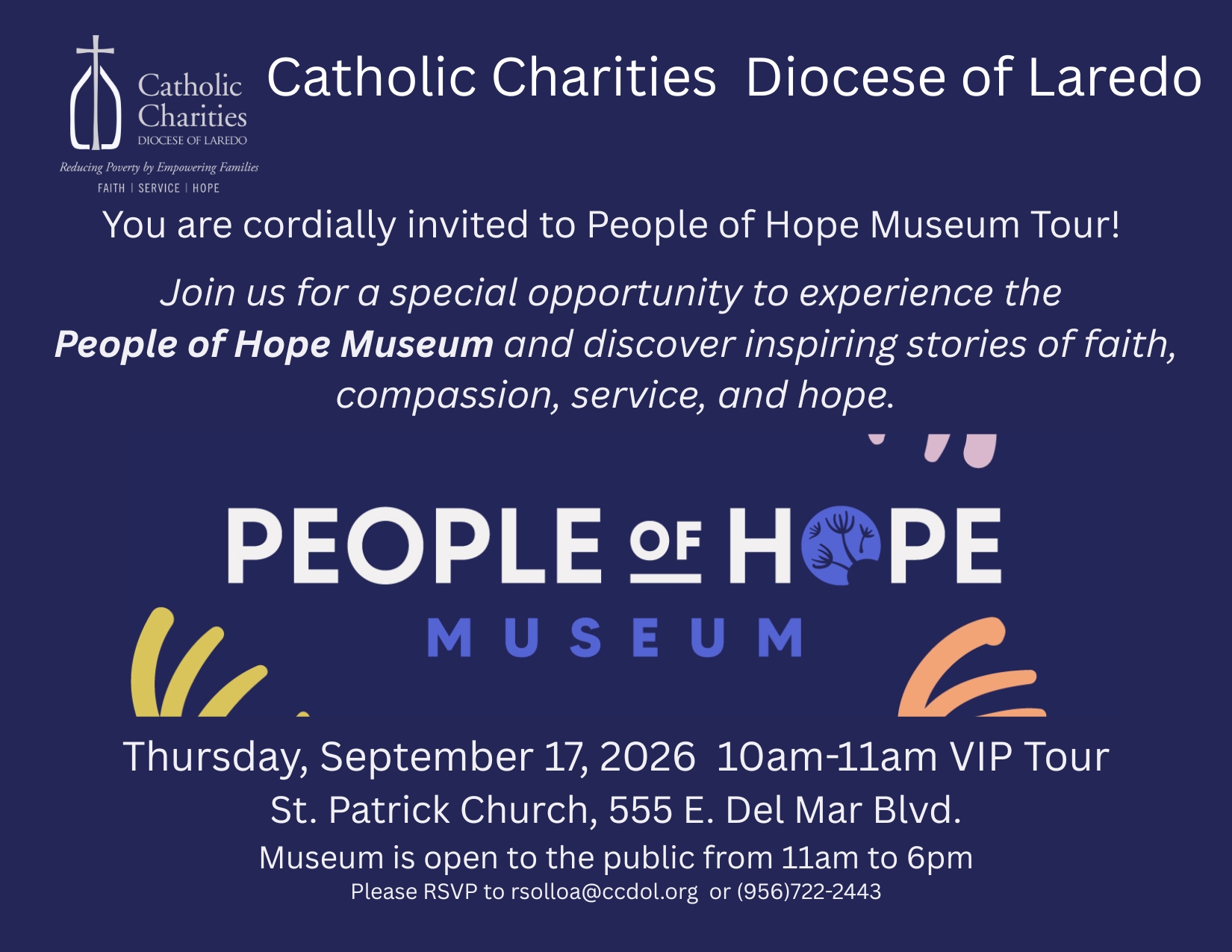 People of Hope Museum Exhibit – Catholic Charities Laredo-USA